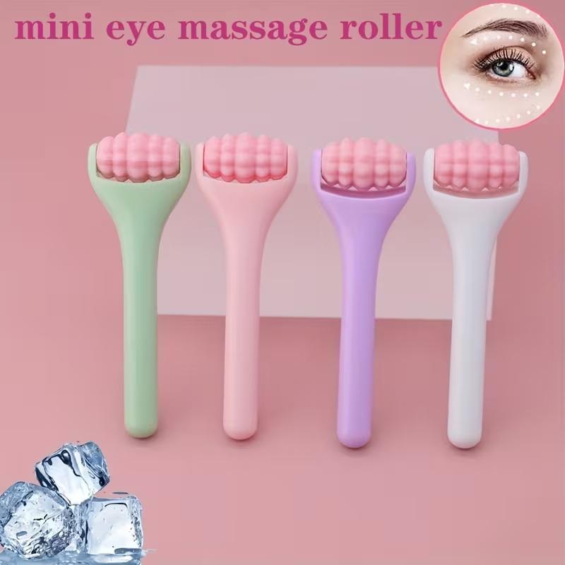 Mini Handheld Roller Massager Facial Eye Relaxation Skin Care Beauty Bar Facial Roller For Puffiness Eye Bags Eye Muscle Ache