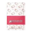 Four-Piece Printed Travel Disposable Bedding Set for Home or Hotel