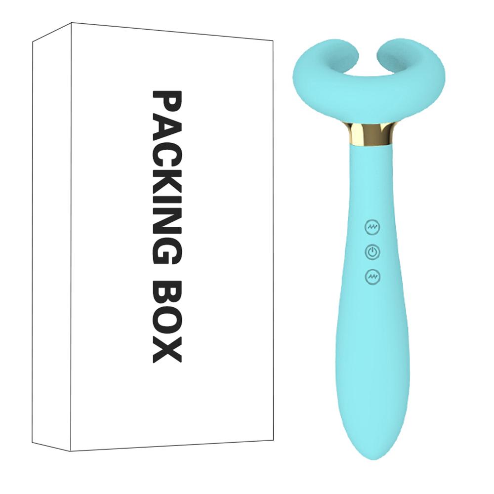 Three Head Vibrator G-spot Body Massage C-type Magnetic Charging AV Stick Clitoris Vagina Stimulation Female Masturbation Toys