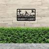 Unique Customizable Metal Sign Wall Decor for Party Door Living Room Outdoor Courtyard Valentine Gift