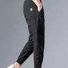 Sweatpants Mid-waisted Drawstring Elasticity Loose Breathable Daily Wear Spring Drawstring Ankle Tied Cropped Pants Everyday Life
