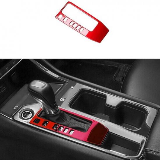 Central Console Gear Shift Frame For Nissan Sentra Sylphy - Red Steel