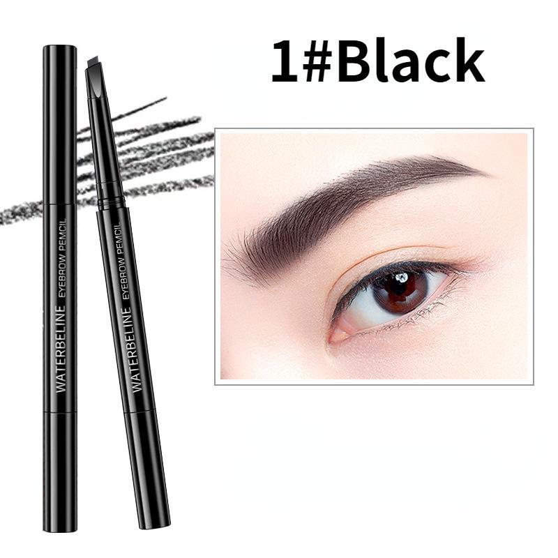Crayon à sourcils double pointe durable waterproof maquillage sourcils longue tenue naturel mode féminine charme mode maquillage yeux cosmétiques XYZ