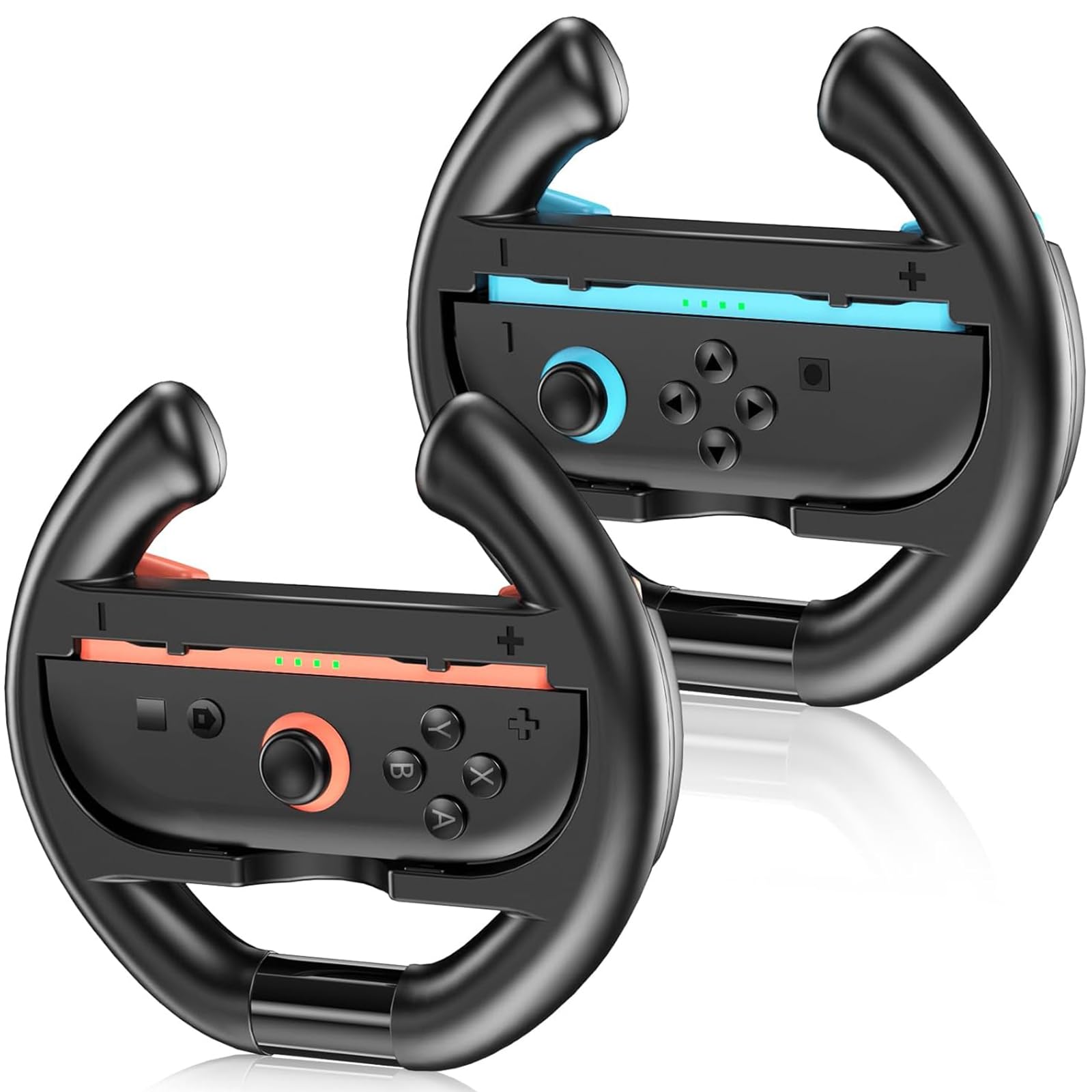 

Набор из 2 2 рулевых колес для 2 рулевых колес для Mario Kart, совместимых со Switch, простых в использовании и удобных, с эргономичным дизайном для реалистичных гонок