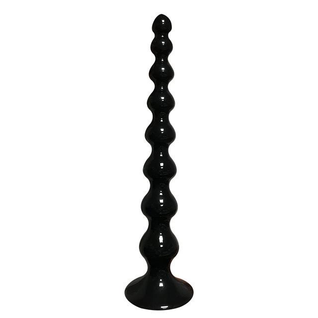 C621 Extra Long Silicone Anal Beads Massager for Men and Women