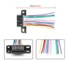 J1962 OBD2 Female 16 Pins Diagnostic Interface Extension Cable OBD2 Extension Cable High-quality