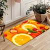 1Pcs Anti Fatigue Kitchen Rugs,  Luxury Fruit Print Waterproof Non-Slip Thick Cushioned Kitchen Mat Heavy Duty Comfort Standing Mat for Kitchen
