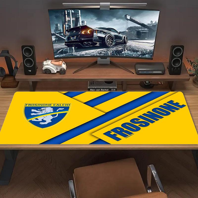 Frosinone Calcio Color Mouse Pad Large Gaming Table Cushion Non-slip Laptop Tablet Big Mousepad XXL Mat Mini PC Playmat With Lock Edge