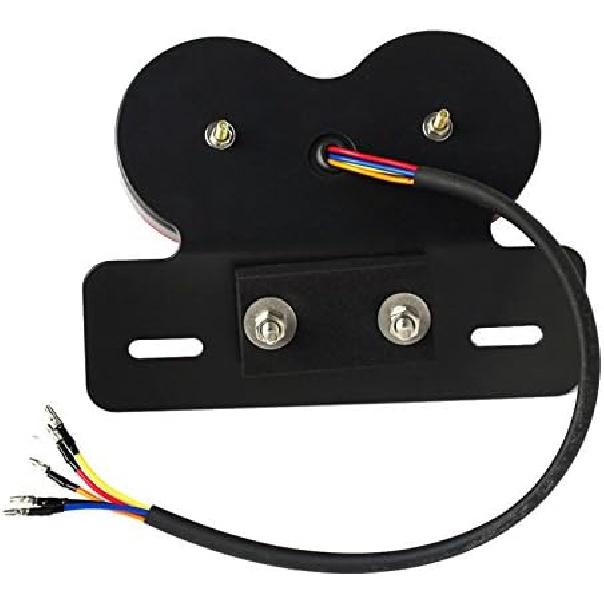 Anki HappiGo ANKIA 40-LED 40W Motorcycle Tail Light Integrated Running Lamp Brake&Turn Signal Light With License Plate Bracket For Harly Motorcycle