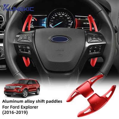 Dla Ford Explorer 2016 2017 2018 Samochód Kierownica Łopatki Zmiany Biegów Łopatki Biegów DSG Rozszerzenie Stylizacja