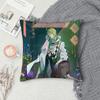 Genshin Impact Baizhu Pillow Case Sofa Decorative Home Double-Sided Print Plush Square Throw Pillow Covers Cushion Decor Cover