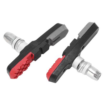 2 paia Pastiglie Freni Bici 73mm 2,87in Lunghezza Universali per Tutte le Condizioni Blocchetti Freni V-Brake per