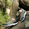 Herren Wanderstiefel Wasserdicht Leder Outdoor PU Schuhe Verschleißfest Herren Trekking Gehen Jagen Sneaker Schuhe für Herren