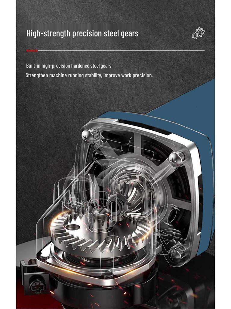 Wysokomocowa szlifierka kątowa w całości miedziana: Wielofunkcyjne ręczne narzędzie do szlifowania i polerowania