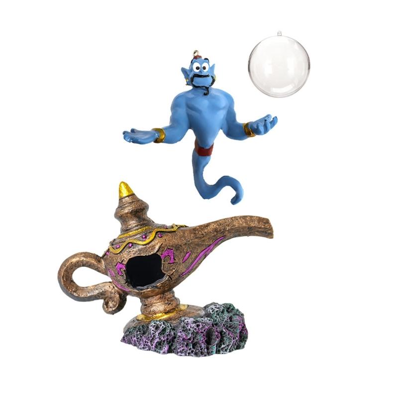 

Realistic Chinese Castles Ornaments Unique Styles Small Tanks Ornaments for Various Environment 1