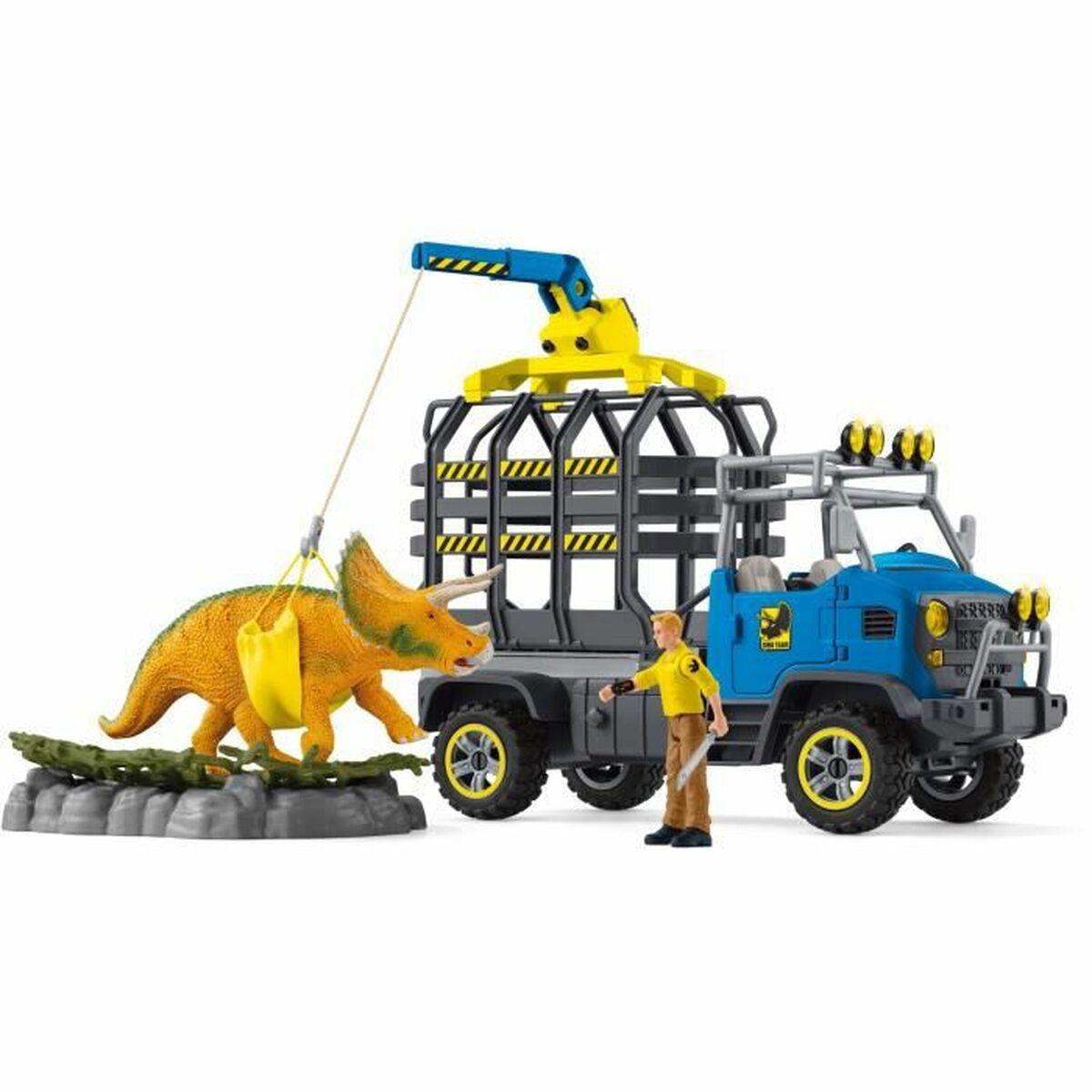 

Игровой набор Schleich Dino Transport Mission TU прозрачный