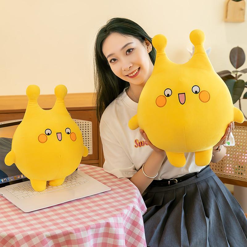 Plush Yellow Maggie Toy Cartoon Stuffed Doll Bedroom Decorations Kids Gifts