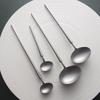 ZISIZ Retro Stainless Steel Dessert Spoon Set
