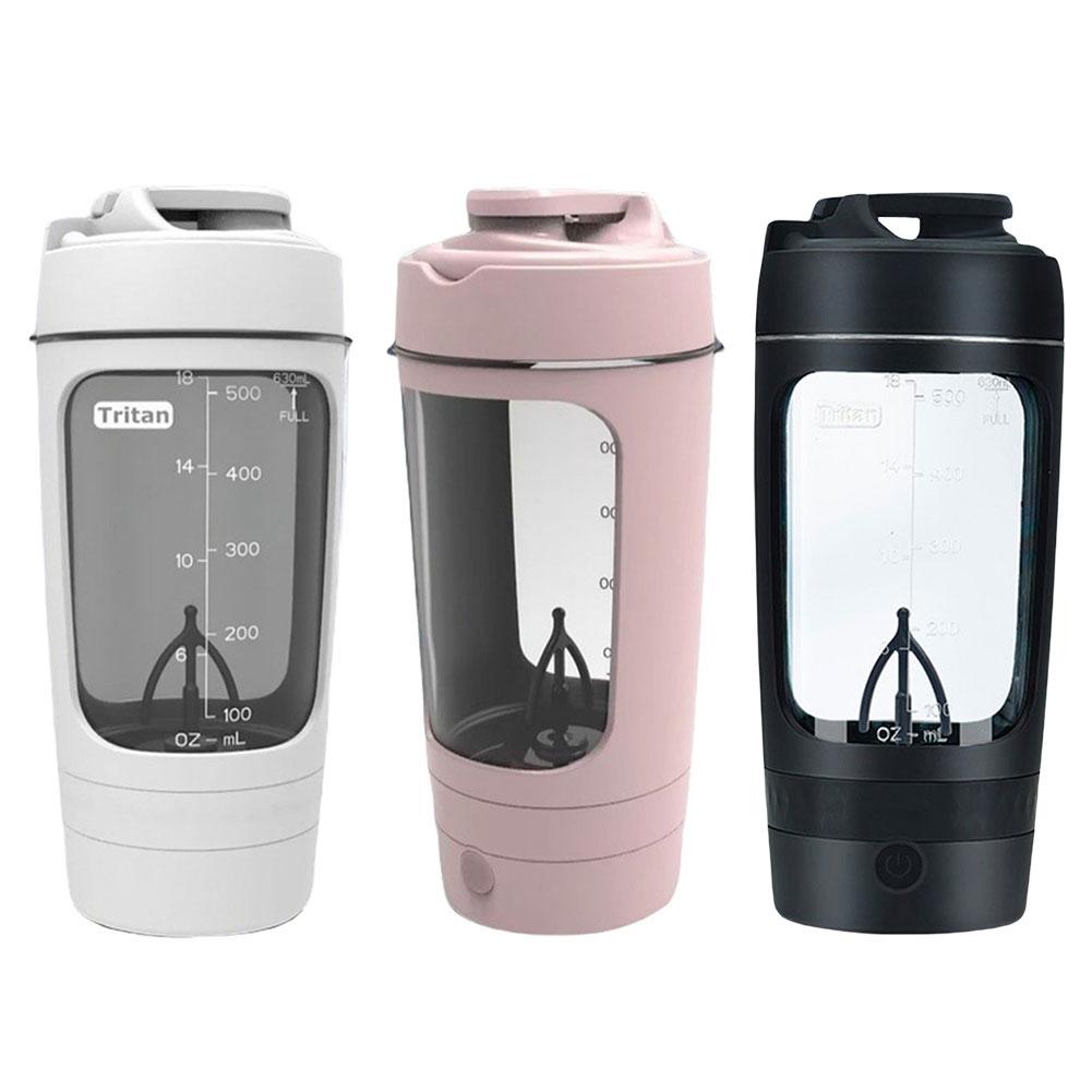 Electric Protein Powder Mixing Cup Rechargeable Automatic Shaker Bottle Made with Tritan Portable Mixer Cup for Protein Shakes