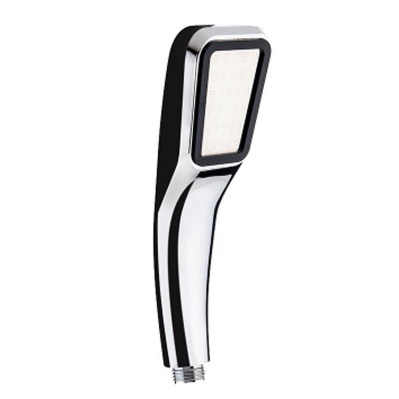 Silver Shower Head High Pressure Water Output Universal Adaptation Pressurized Hand Shower Nozzle Water Bathroom Accessories