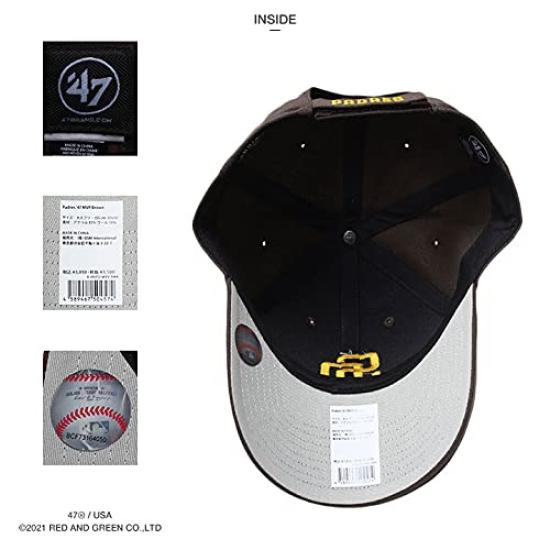 Forty Seven Brand 47BRAND Größe Braun Herrenkappe, B-MVP21WBV, F, Unisex,