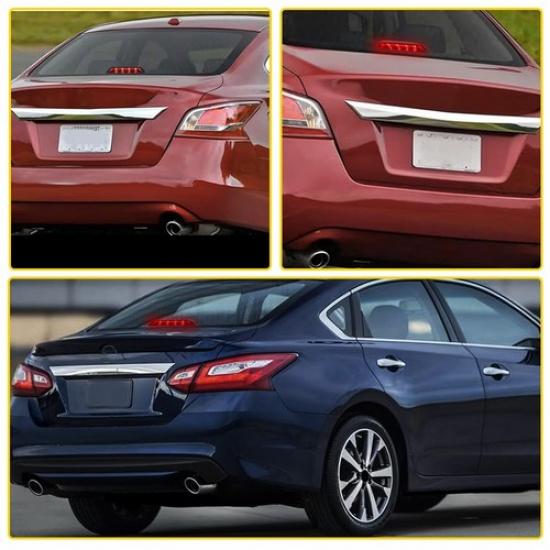 Red LED Third 3rd Brake Stop Light Rear Sealed for Nissan Altima Sedan 2013-18 A