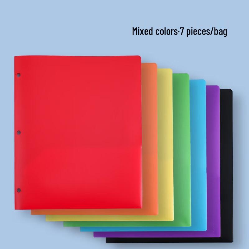 Папки для документов Fumede формата A4 с 3 отверстиями и 2 карманами