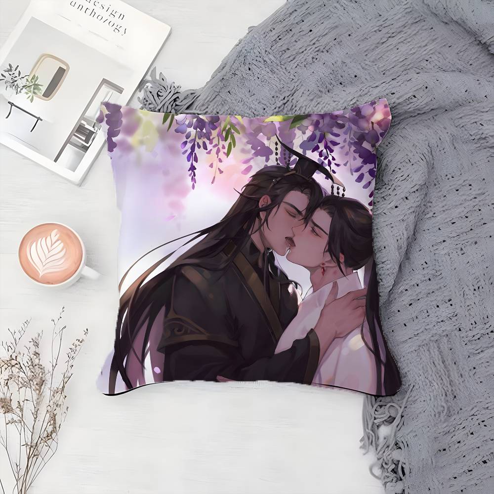 G-Grandmaster of Demonic Cultivation-MT Pillow Case Printing Pillowcase Living Room Sofa Cushion Cover Bedroom Room Decor