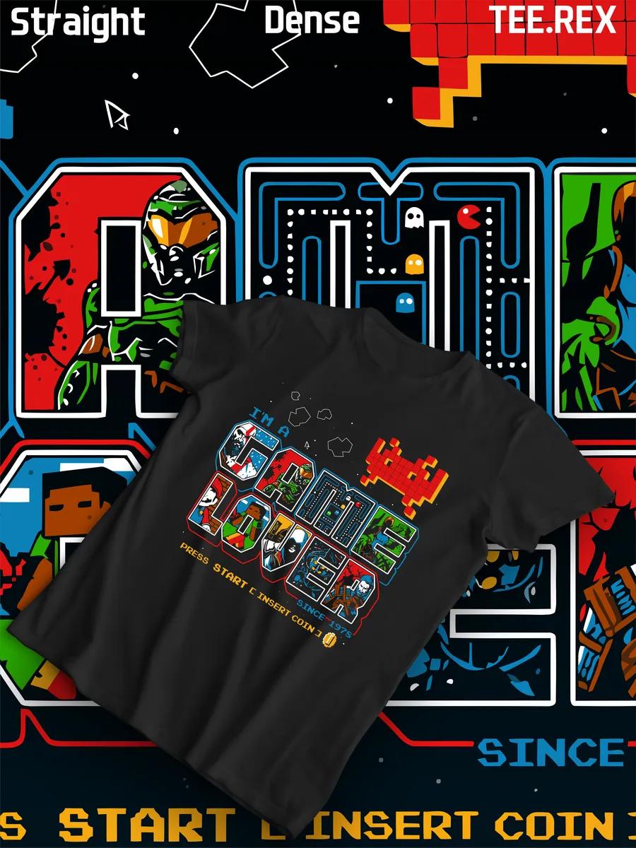 T-shirt with Gamer print M