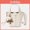 Chic Minimalist Pu Material Bucket Bag Spacious And Trendy Tote Bag For Everyday Use