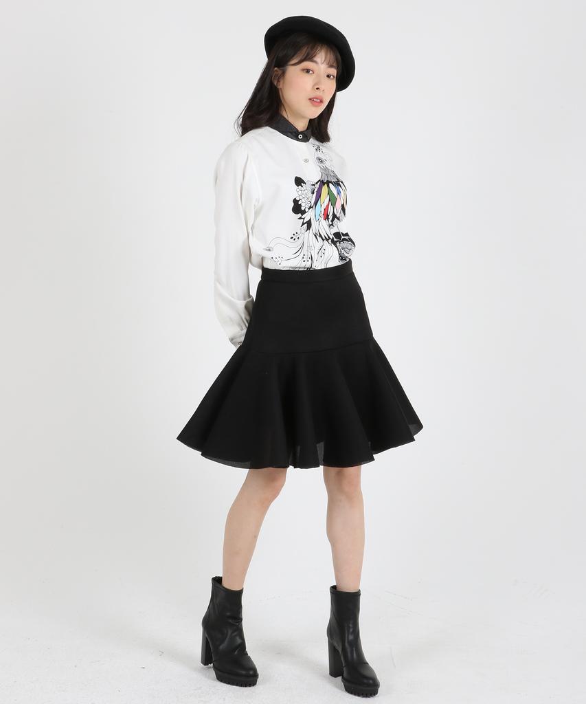 BLAHBANG Pen Illustration Go-Stop Series Ddonggwang Dress Shirt
