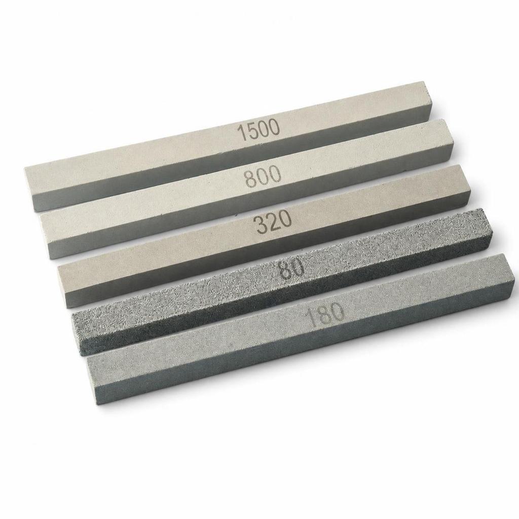 Sharpening Stone Set for Jade Jewelry and Knives Fine Grit Polishing Abrasive 120, 240, 600, 1000,