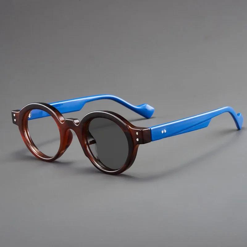 

Retro Round Frame Reading Glasses Men HD Blue Light Blocking Hyperopia Glasses To +4 0 High Quality Fashion Neutral 0