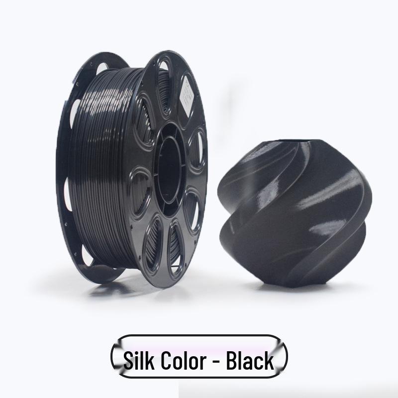 Filamento PLA Seda para Impressora 3D: Macaron Degradê Multicor, Alta Velocidade, 1KG/1.75mm, Personalizável