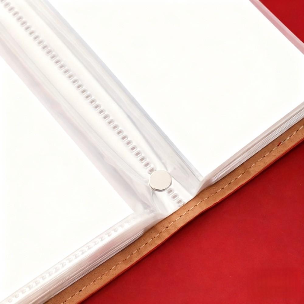 Waterproof Money Saving Challenge Book PU Leather Money Storage Bag Ledger  Get Rich