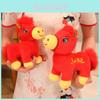 Chinese Zodiac Pony Plush Toy With Pp Cotton Fill For Chinese New Year Gift
