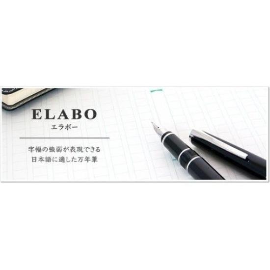 Pilot ELABO Metal Body Fountain Pen Black SEF Nib FE-25SR-BSEF