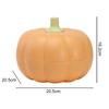 Double Layer Pumpkin Bowl for Fall Home Party Snack Holder for Halloween Party Pumpkin Fruit Candy Bowl Food Storage Container