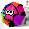 1pc Splatoon Automatic Open/close Folding Portable Cute Umbrella  with 8-Rib Structure for Women/Men, All-Season Use  A0901155