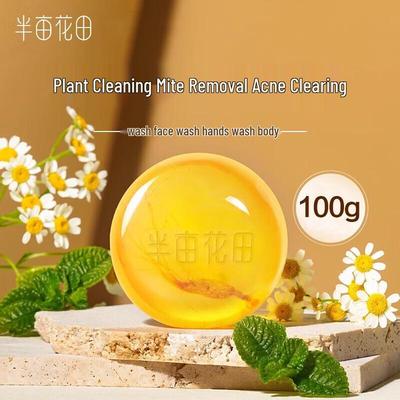 Ban Mu Hua Tian Sophora Flavescens Anti-mite Sulfur Soap (2x100g)