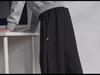Men's Gray Heavyweight Wide-Leg Sweatpants: Spring/Autumn Casual Drape with American High-Street Vibe