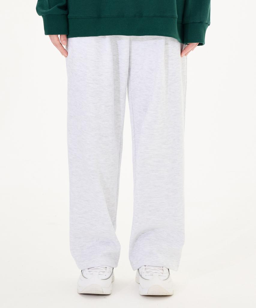 MOZMOZ [2Pack] Plain One-Pleat Sweatshirt Training Pants