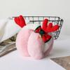 Adult Christmas Antler Shape Earmuff Outdoor Plush Ear Warmer Windproof for Girl