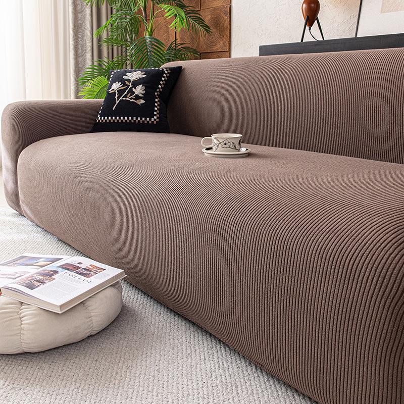 Simple Style Sofa Cover All Inclusive Anti Cat Scratch Single Chaise Sofa Cover