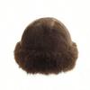 1pc Women's Winter Plush Bucket Hat, Women's Fashionable Thick Hat, Winter Warm Hat, Can Be Paired With Wool Coat, Winter Clothing Winter Outfits
