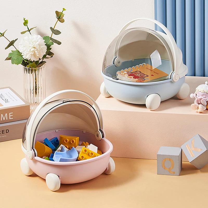 Key Storage Tray Sundries Snacks Toy Storage Box Cute Cradle Desktop Storage Box Dustproof Porch Ornaments
