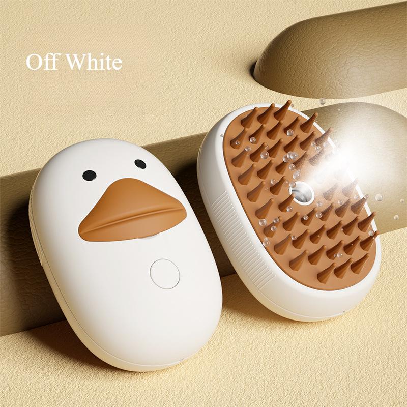 

Расческа для кошек с зарядкой от USB, электрическая расческа-спрей для уток, щетка для расчесывания кошек, удаляющая плавающие волосы, артефакт, расческа для домашних животных, товары для животных покинуть белый