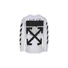 T-shirt in Cotone con Stampa Arrows Dripping OFF WHITE OMAB001R201850050110