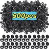 500pcs Hinged Plastic Screw Cap Cover Fold Snap Protective Cap Button Nuts Bolts Fixing Caps For Furniture Decorative Hardware