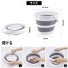Improved 10L Foldable Fishing Bucket, Compact Storage, Water Drawer, Cleaning, Laundry, Outdoor Use, Car Use, Multi-Function Bucket (Large)